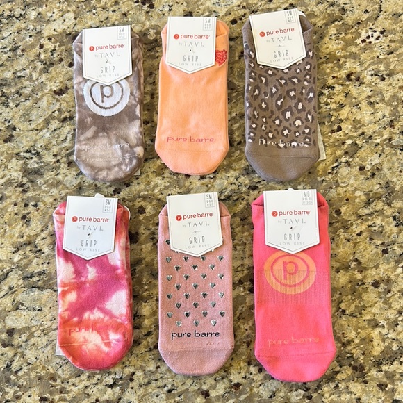 Pure Barre Accessories Brand New Pure Barre Socks Variety Pack Poshmark